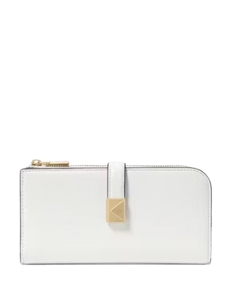 Kate Spade New York Deco Zip Slim Wallet True White
