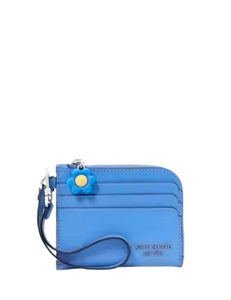 Kate Spade New York Devin Card Case Wristlet Sailing Blue