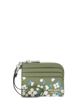 Kate Spade New York Devin Coin Card Case Wristlet Cedar Stand