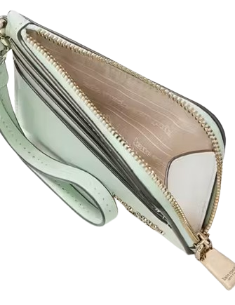 Kate Spade New York Devin Coin Card Case Wristlet  Pistachio Ice