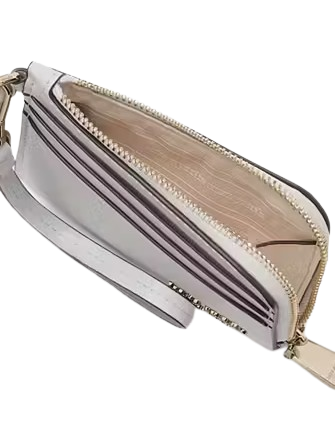 Kate Spade New York Devin Coin Card Case Wristlet Stone Path