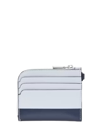 Kate Spade New York Devin Colorblocked Coin Card Case Wristlet Pale Sapphirine