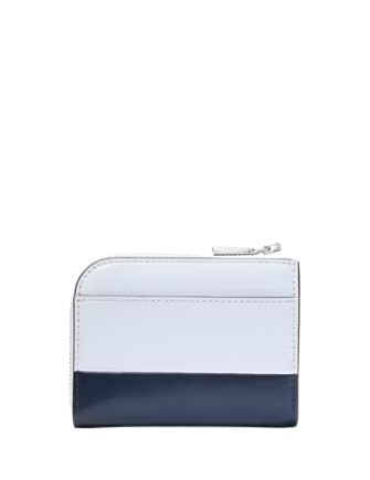 Kate Spade New York Devin Colorblocked Zip Card Case  Pale Sapphirine