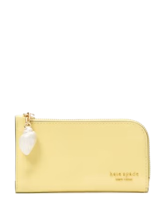 Kate Spade New York Devin Patent Small Bifold Wallet Yuzu Jam