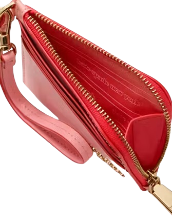 Kate Spade New York Devin Pop Trim Card Case Wristlet Setting Sun