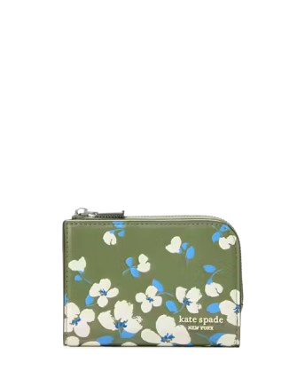 Kate Spade New York Devin Small Compact Wallet Cedar Stand