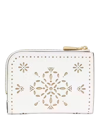 Kate Spade New York Devin Small Compact Wallet True White