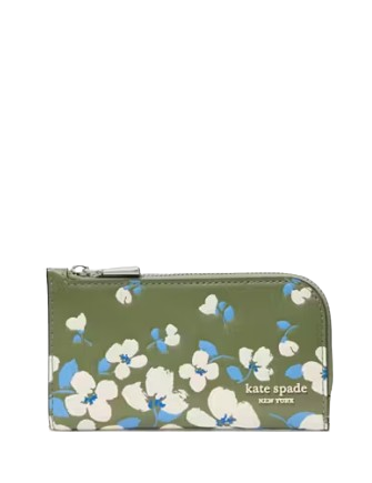 Kate Spade New York Devin Small Slim Bifold Wallet  Cedar Stand