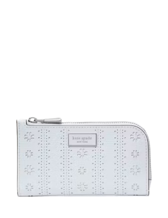 Kate Spade New York Devin Small Slim Bifold Wallet Taro Milk