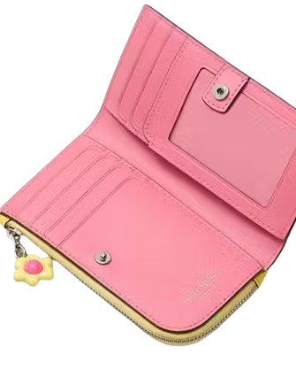 Kate Spade New York Devin Small Slim Bifold Wallet Yuzu Jam