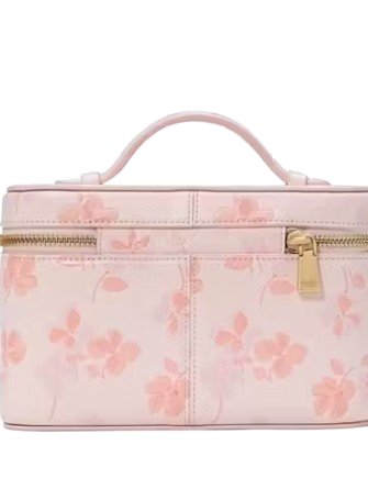 Kate Spade New York Devin Spring Pansies Vanity Kit Blush Cloud