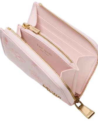 Kate Spade New York Devin Spring Pansies Zip Card Case | Brixton Baker