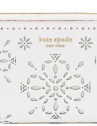 Kate Spade New York Devin Zip-around Continental Wallet True White