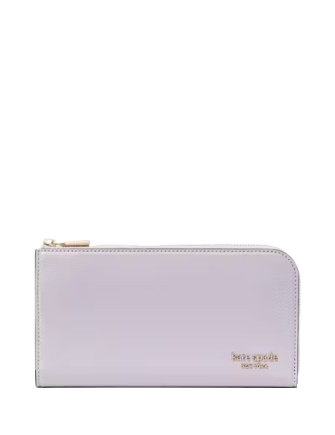 Kate Spade New York Devin Zip Around Continental Wallet Lavender Cream