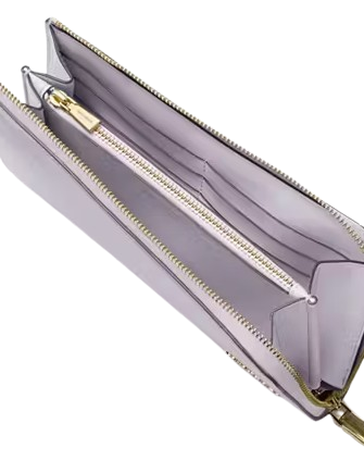 Kate Spade New York Devin Zip Around Continental Wallet Lavender Cream