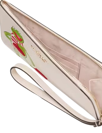 Kate Spade New York Disney X Kate Spade New York Muppets Medium L-zip Wristlet Parchment