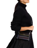 Kate Spade New York Double Up Glitter Edge Crossbody Black