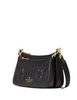 Kate Spade New York Duet Floral Applique Small Crossbody Black