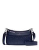 Kate Spade New York Duet Spade Flower Quilted Nylon Crossbody Parisian Navy