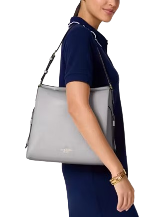 Kate Spade New York Dumpling Large Shoulder Bag Mountain Grey