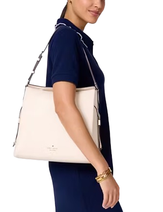 Kate Spade New York Dumpling Large Shoulder Bag Parchment