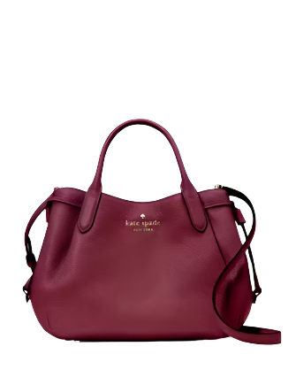 Kate Spade New York Dumpling Small Satchel Blackberry Preserves
