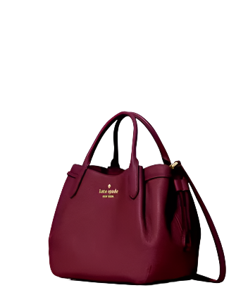 Kate Spade New York Dumpling Small Satchel Blackberry Preserves