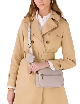 Kate Spade New York Emma Camera Bag Cozy Grey