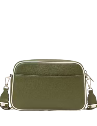 Stone  カーキ Nylon l Co Shape コントラスト バッグ Kate Spade New York Emma Colorblock Pebbled Leather Large