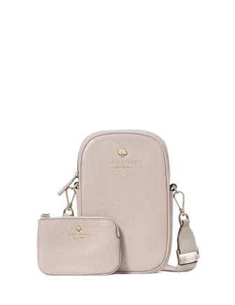 Kate Spade New York Emma Phone Crossbody Cozy Grey