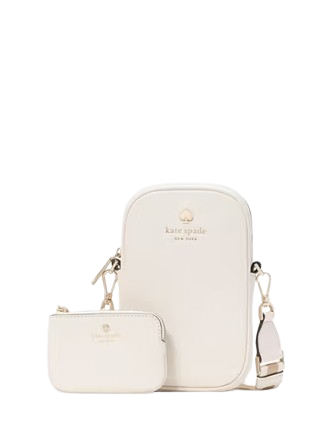 Kate Spade New York Emma Phone Crossbody Parchment