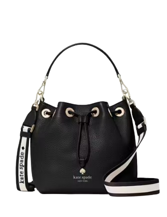 Kate Spade New York Emma Small Bucket Bag Black