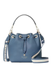 Kate Spade New York Emma Small Bucket Bag Bluestone