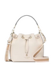 Kate Spade New York Emma Small Bucket Bag Parchment