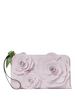Kate Spade New York Flora Flower Medium L-Zip Wristlet Pale Amethyst