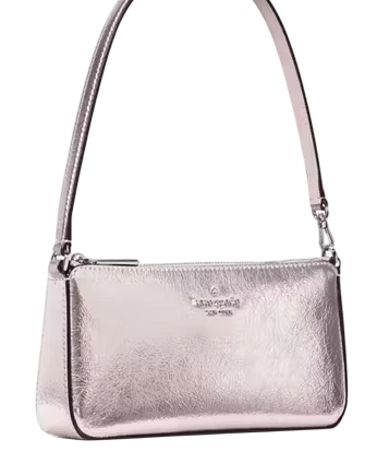 Kate Spade New York Gemini Metallic Convertible Wristlet Lilac Moonlight