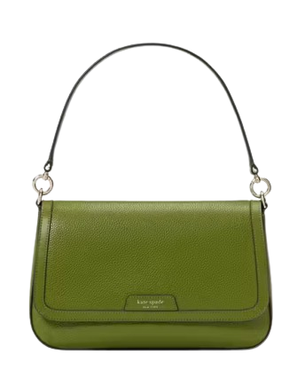 Kate Spade New York Hudson Convertible Flap Shoulder Bag Jungle Vine