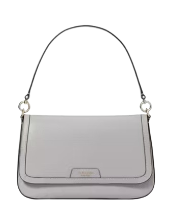 Kate Spade New York Hudson Convertible Flap Shoulder Bag  Mountain Grey