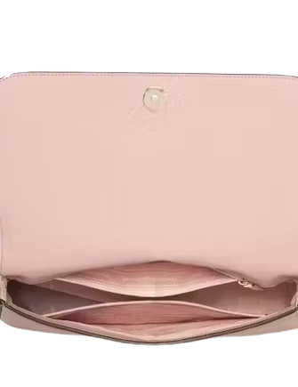 Kate Spade New York Hudson Convertible Flap Shoulder Bag Rose Smoke