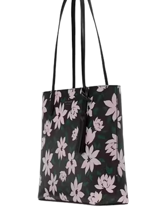 Kate Spade New York Jana Winter Blooms Medium Tote Black