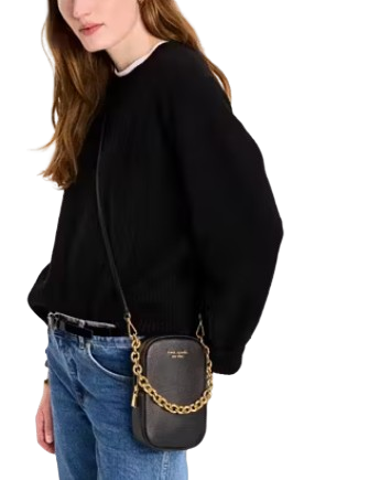 Kate Spade New York Jolie Chain Phone Crossbody Black