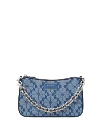 Kate Spade New York Jolie Spade Flower Jacquard Denim Small Kate Spade New York Jolie Spade Flower Jacquard Denim Small