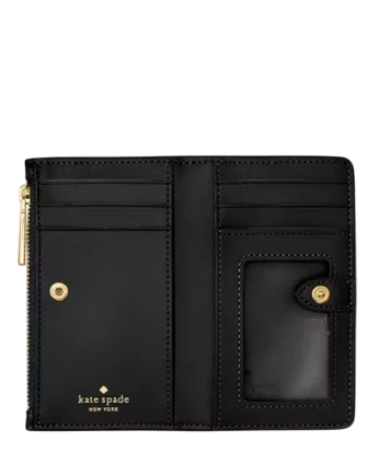 Kate Spade New York Julia Small Bifold Wallet Black