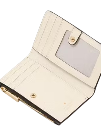 Kate Spade New York Julia Small Slim Bifold Wallet Black