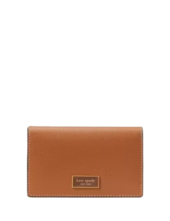 Kate Spade New York Katy Small Bifold Snap Wallet Allspice Cake