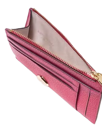 Kate Spade New York Kaya Large Slim Cardholder Rose Oil