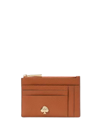 Kate Spade New York Kaya Large Slim Cardholder Warm Gingerbread