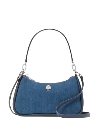 Kate Spade New York Kayla Denim Convertible Shoulder Bag Blue