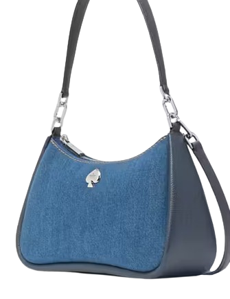 Kate Spade New York Kayla Denim Convertible Shoulder Bag Blue