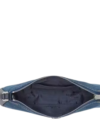 Kate Spade New York Kayla Denim Convertible Wristlet Blue Multicolor